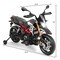 Costway 12V Kids Ride-On Motorcycle Motor Bike w/ Training Wheels Red\ Black